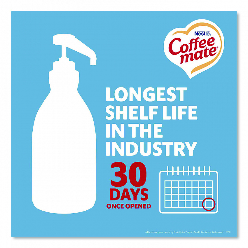 Liquid Coffee Creamer, French Vanilla, 1.5 L Pump Bottle, 2/Carton (31803CT)