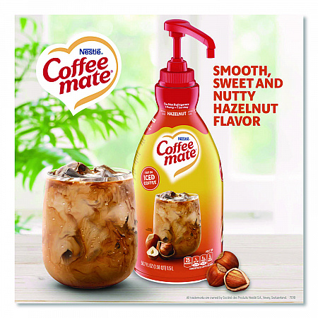 Liquid Coffee Creamer, Hazelnut, 1.5 L Pump Bottle (31831)
