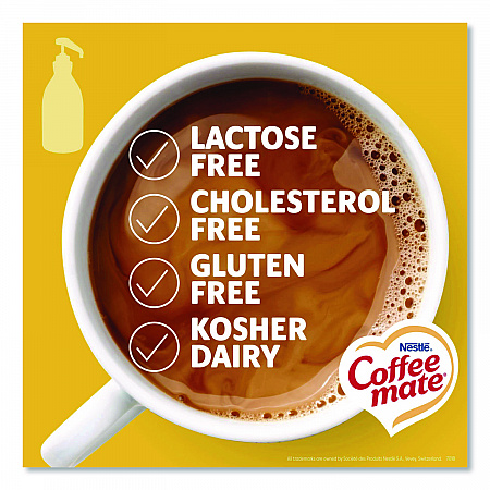 Liquid Coffee Creamer, Hazelnut, 1.5 L Pump Bottle (31831)