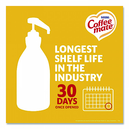 Liquid Coffee Creamer, Hazelnut, 1.5 L Pump Bottle (31831)