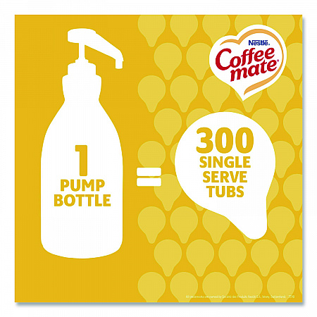 Liquid Coffee Creamer, Hazelnut, 1.5 L Pump Bottle, 2/Carton (31831CT)