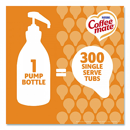 Liquid Creamer Pump Bottle, Caramel, 50.7 oz Pump Bottle (73358)