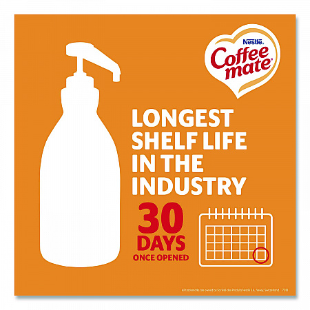 Liquid Creamer Pump Bottle, Caramel, 50.7 oz Pump Bottle (73358)