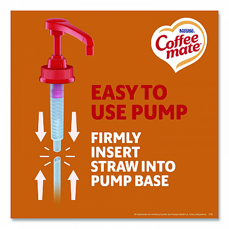 Liquid Creamer Pump Bottle, Salted Caramel Chocolate, 1.5 L Pump Bottle (79976)