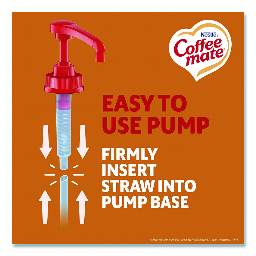 Liquid Creamer Pump Bottle, Salted Caramel Chocolate, 1.5 L Pump Bottle (79976)