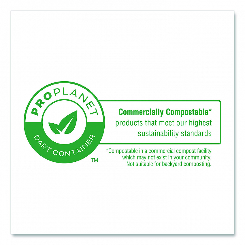 Compostable Molded Fiber Dinnerware, ProPlanet Seal, Bowl, 12 oz, Natural, 1,000/Carton (12FBRB)