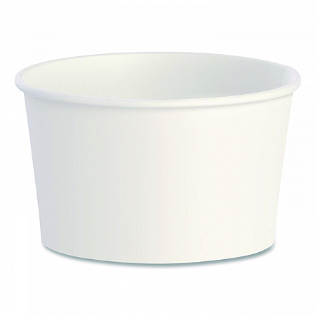 Double Poly Paper Food Containers, 5 oz, 3.38