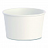 Double Poly Paper Food Containers, 5 oz, 3.38