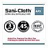 Sani-Cloth AF3 Germicidal Disposable Wipes, 6 x 6.75, White, 160 Wipes/Canister, 12 Canisters/Carton (P13872)