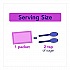 Pink Saccharin Artificial Sweetener, 0.04 oz Packet, 400/Box (83034)