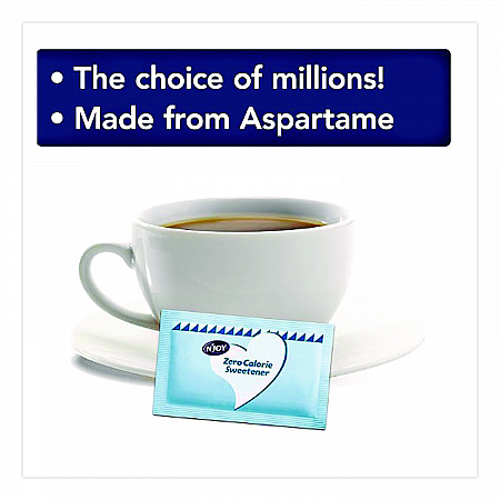 Blue Aspartame Artificial Sweetener, 0.04 oz Packet, 400/Box (83219)