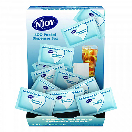 Blue Aspartame Artificial Sweetener, 0.04 oz Packet, 400/Box (83219)