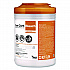 Sani-Cloth Bleach Germicidal Disposable Wipes, 1-Ply, 6 x 5, Unscented, White, 160/Canister, 12 Canisters/Carton (P84172)