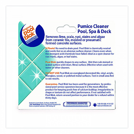 Tile and Concrete Cleaner, 6 x 1.5, Gray, 12/Carton (PB80Q)