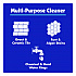 Tile and Concrete Cleaner, 6 x 1.5, Gray, 12/Carton (PB80Q)