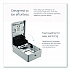 ICON Automatic Soap and Sanitizer Dispenser, No Faceplate/Case, 1.2 L, 7.5 x, 3.98 x 11.5, Gray (54191)