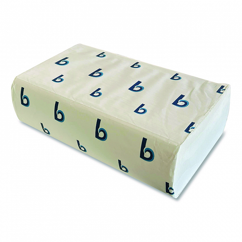 Structured Multifold Towels, 1-Ply, 9 x 9.5, White, 250/Pack, 16 Packs/Carton (6204)