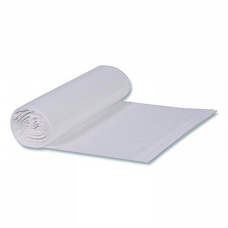 Linear Low-Density Can Liners, 33 gal, 0.65 mil, 33 x 39, Clear, Roll, 250/Carton (H6639HCR01)
