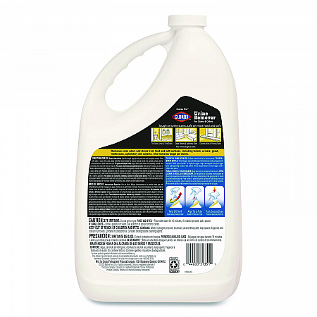 CloroxPro Urine Remover for Stains and Odors, Clean Floral Scent, 128 oz Refill Bottle (31351EA)