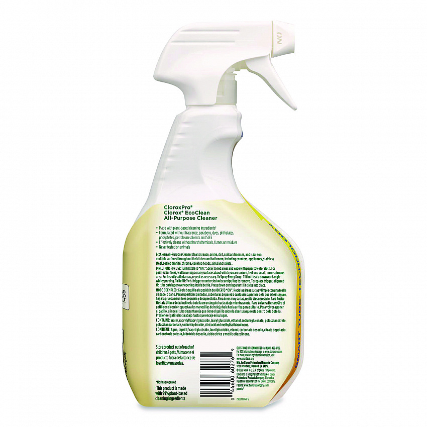 Clorox Pro EcoClean All Purpose Cleaner, Unscented, 32 oz Spray Bottle (60276)