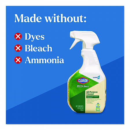 Clorox Pro EcoClean All Purpose Cleaner, Unscented, 32 oz Spray Bottle (60276)