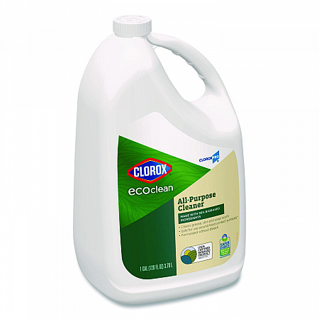 Clorox Pro EcoClean All-Purpose Cleaner, Refill, Unscented, 128 oz Bottle, 4/Carton (60278CT)