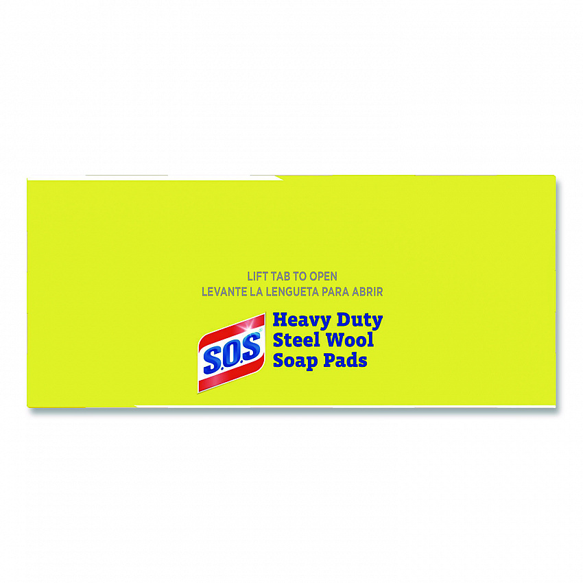 Steel Wool Soap Pads, 2.4 x 3, Steel, 15 Pads/Box, 12 Boxes/Carton (88320CT)