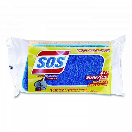 All Surface Scrubber Sponge, 2.5 x 4.5, 0.9