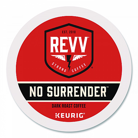 NO SURRENDER K-Cup, Dark Roast, K-Cup, 24/Box (6873)