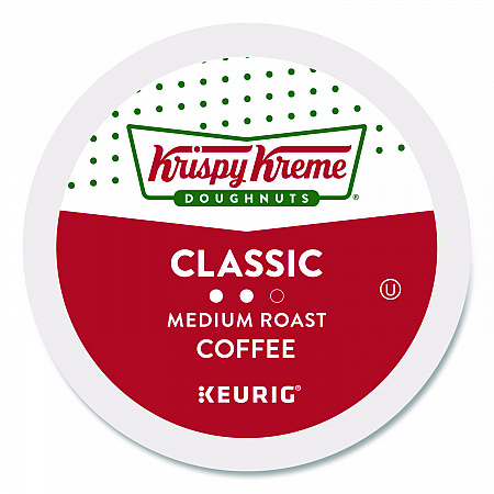 Classic Coffee K-Cups, Medium Roast, 24/Box (6110)