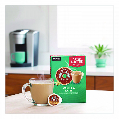 Vanilla One Step Latte K-Cups, 20/Box (8177)