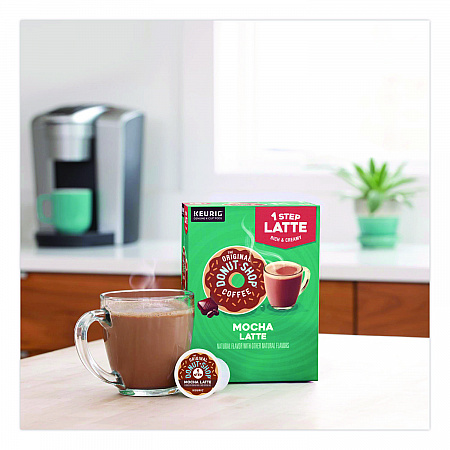 Mocha One Step Latte K-Cups, Vanilla, 20/Box (8179)