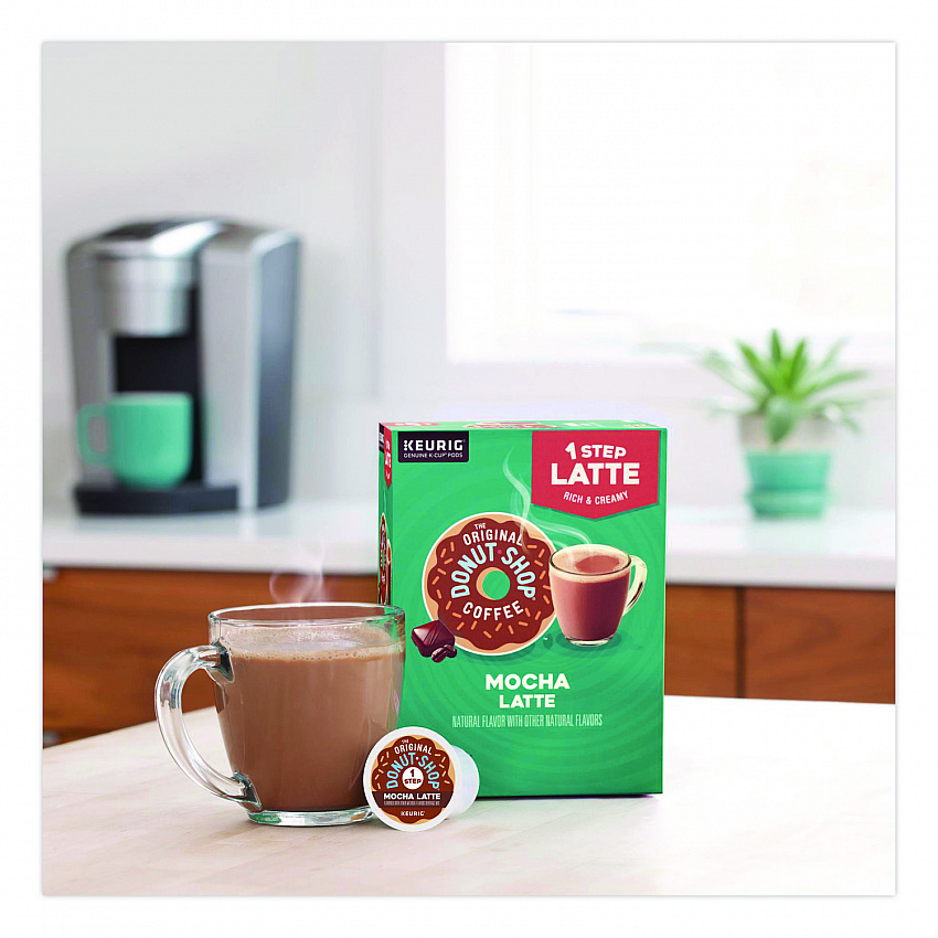 Mocha One Step Latte K-Cups, Vanilla, 20/Box (8179)