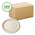 Nourish Molded Fiber Tableware, Compostable, Platter, Sugarcane, 8 x 10, White, 500/Carton (VWP009NFA)