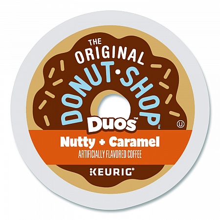 Nutty Plus Caramel K-Cup, 0.34 oz, 24/Box (7476)