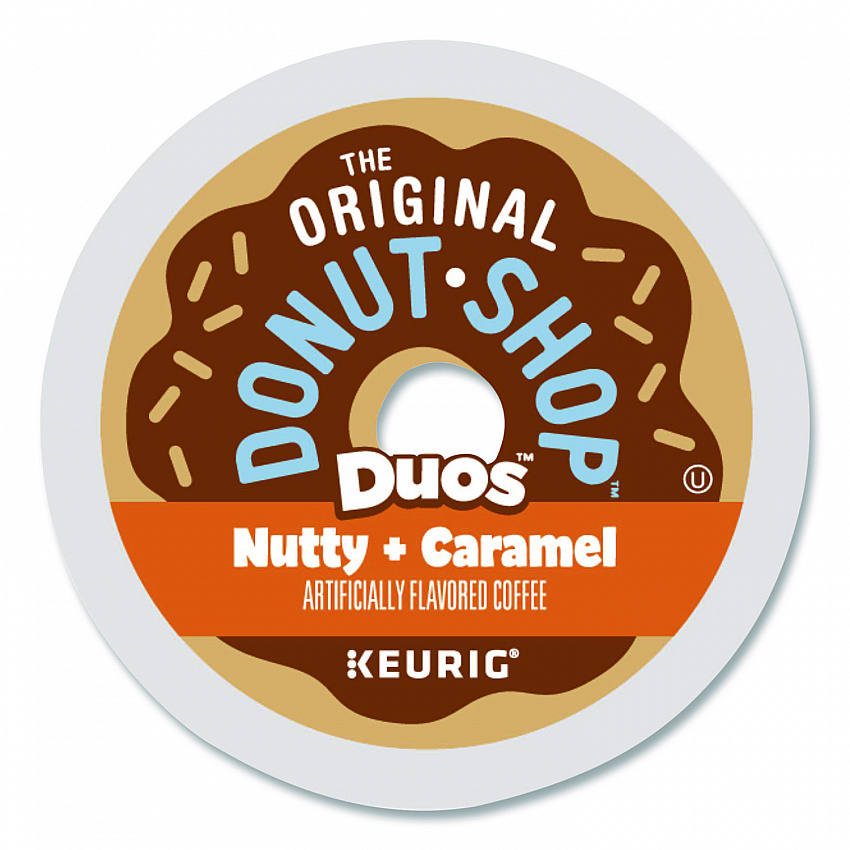 Nutty Plus Caramel K-Cup, 0.34 oz, 24/Box (7476)