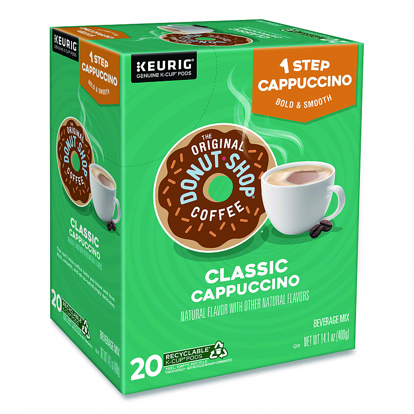 Classic Cappuccino K-Cups, 20/Box (9075)
