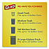 OdorShield Small Drawstring Trash Bags, 4 gal, Cherry Blossom Scent, 0.5 mil, 18