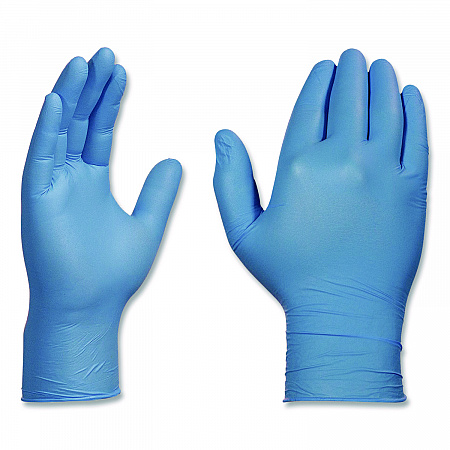 Industrial Nitrile Gloves, Powder-Free, Medium, 3 mil Thick, 9.5