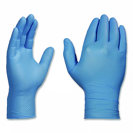 Industrial Nitrile Gloves, Powder-Free, X-Large, 3 mil Thick, 9.5