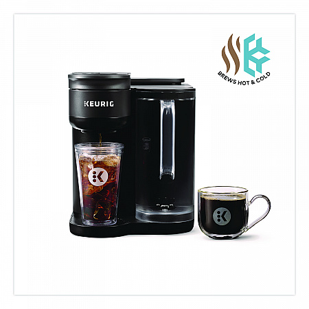 K-Brew + Chill Single Serve Coffee Maker, Black (5000380296)