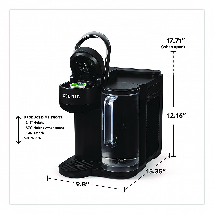 K-Brew + Chill Single Serve Coffee Maker, Black (5000380296)