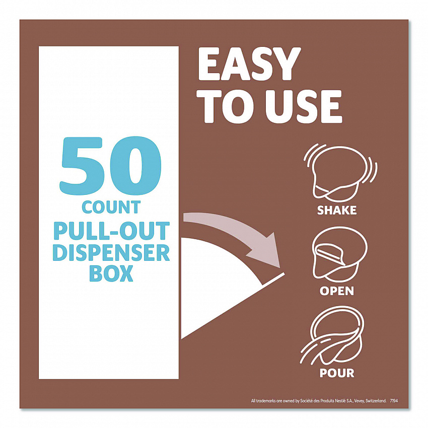 Plant-Based Oat Milk Liquid Creamers, Natural Vanilla, 0.38 oz Mini Cups, 50/Box (19891BX)