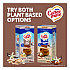 Plant-Based Oat Milk Liquid Creamers, Natural Vanilla, 0.38 oz Mini Cups, 50/Box, 4 Boxes/Carton (19891CT)