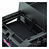 3-Sided Hanging Bag with Shelves for Suncast Commercial HKC1000/HKC2000 Housekeeping Carts, 25.4 gal, 15.7 x 12.4 x 30, Black (HKCBAG03D)
