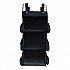 3-Sided Hanging Bag with Shelves for Suncast Commercial HKC1000/HKC2000 Housekeeping Carts, 25.4 gal, 15.7 x 12.4 x 30, Black (HKCBAG03D)