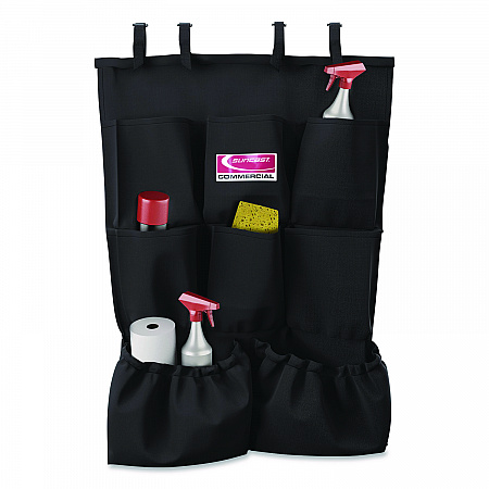 8-Pocket Organizer for Suncast Commercial Full-Size and Compact Housekeeping Carts, 19.5