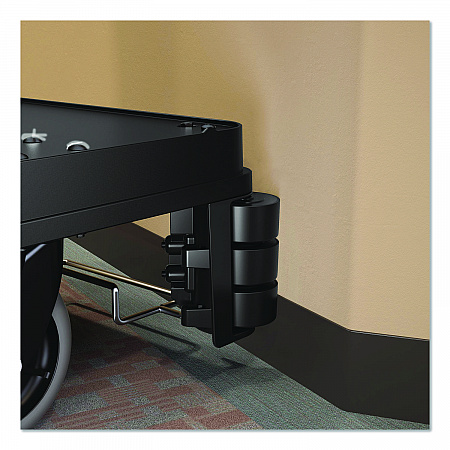 Bumper Kit For Full Size Housekeeping Carts for HKC1000/HKC2000, Plastic, Black, 4 Bumpers (HKC3BMPR4)