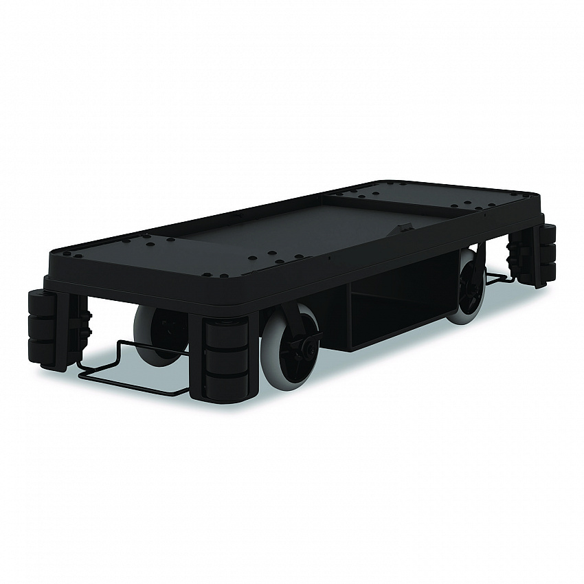 Bumper Kit For Full Size Housekeeping Carts for HKC1000/HKC2000, Plastic, Black, 4 Bumpers (HKC3BMPR4)