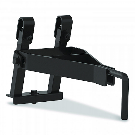 Tilt Tow Rack for Suncast Commercial 2 cu yd Tilt Trucks, Steel, Black (TOWRACK200)